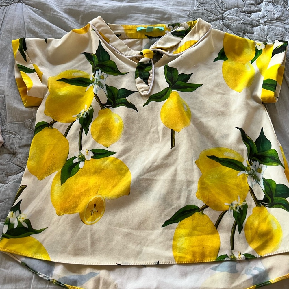 Andre Tan girl lemon top